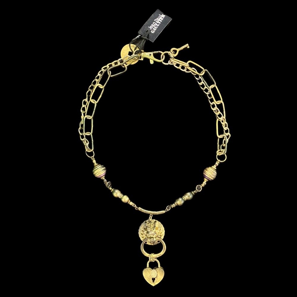 Jean Paul Gaultier 1/1 Unlock-able Padlock Necklace